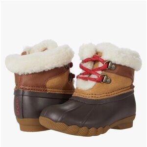 Kids Size 3 Waterproof Winter Boots Sperry Alpine Saltwater Duck Boots NEW w/Tag
